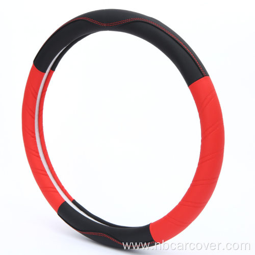 New Universal Fiber Leather Car Steering Wheel Cover